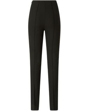 Pinko Seam-Detail Slim-Fit Pants - Black