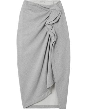 Dries Van Noten Hanan Skirt Mel - Grey