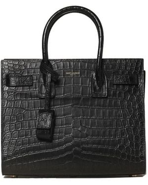 Saint Laurent Le Sac De Jour Tote Bag - Black