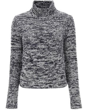 Tom Ford Wool Blend Turtleneck Jumper - Grey