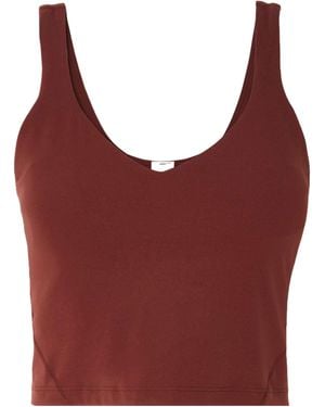 lululemon Cropped Tank - Red