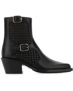 Chloé Chloé Nellie Heeled Ankle Boots - Black