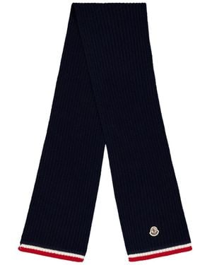Moncler Simple Scarf - Blue
