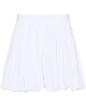 Jil Sander Poplin Balloon Shorts - White