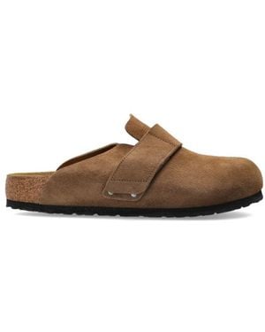 Birkenstock Loma Strap Slip-On Slides - Brown