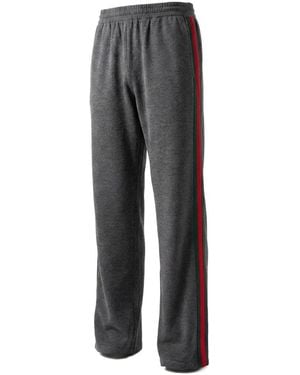 Gucci Leisure Trousers With Web - Multicolour