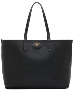 Burberry Medium Reversible Bloomsbury Tote Bag - Black