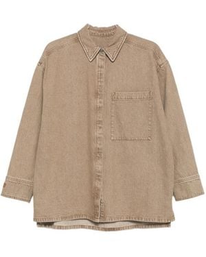 By Malene Birger Long-Sleeved Shirt - Natural