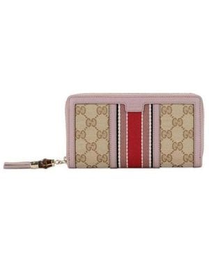 Gucci Long Wallet - Pink