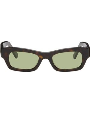 Marni Retrosuperture Co-Branded Haicli Sunglasses - Brown