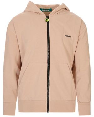 Barrow Iconic Zip Hoodie - Natural