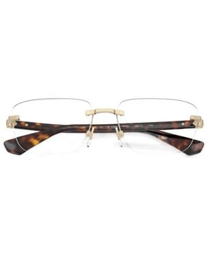 Burberry Eyewear Rimless Frame Glasses - White