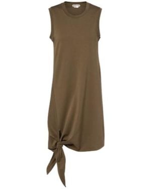 JW Anderson Cotton Jersey Midi Dress - Natural