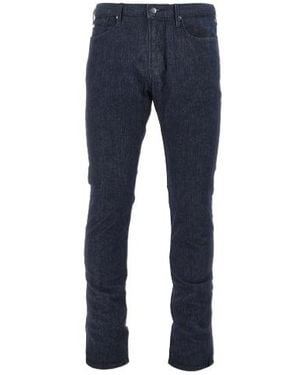 Emporio Armani Belt Loops Jeans - Blue