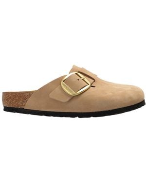 Birkenstock Logo Muller Shoes - Brown