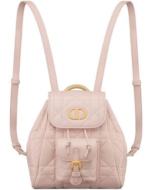 Dior Small Caro Backpack - Pink