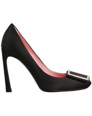 Roger Vivier Trompette Court Shoes - Black
