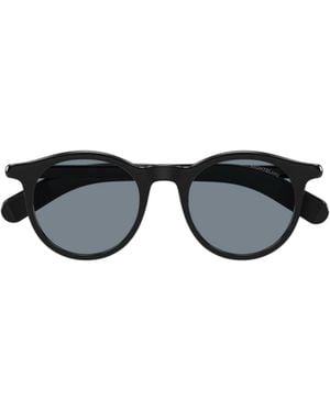 Montblanc Eyewear Round Frame Sunglasses - White