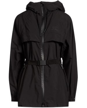 Burberry Solid Color Jackets - Black