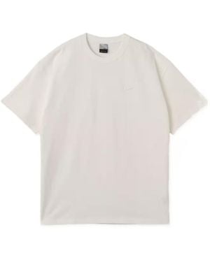 Nike Logo-Embroidered T-Shirt - White