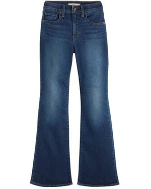 Levi's 726 High-Rise Flare Jeans - Blue