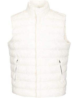 Herno Quilted Down Gilet - White