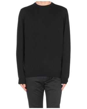 Barbour Crew Neck Knitwear - Black
