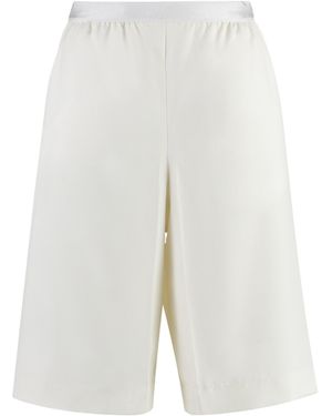 Agnona Tailored Shorts - White