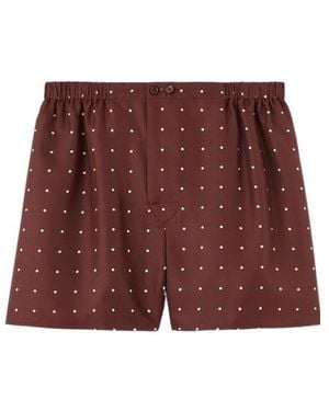 Loro Piana Cheston Pajamas Shorts - Red