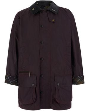 Barbour Icons Beaufort Waxed Jacket - Blue