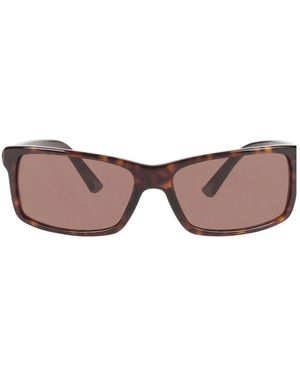 Dolce & Gabbana Tortoiseshell Rectangular Sunglasses - Brown
