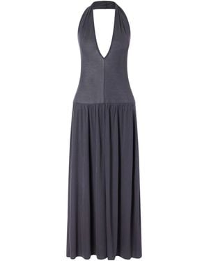 St. Agni Backless Dress - Blue