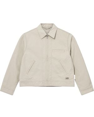 Stussy Long-Sleeved Casual Jacket - White