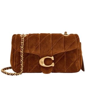 COACH Chain Shoulder Bag - Brown