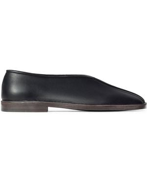 Lemaire Flat Piped Slippers - Blue