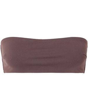 St. Agni Recycled Bandeau Bikini Top - Purple