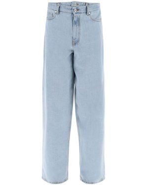 Y. Project Double Waist Jeans - Blue