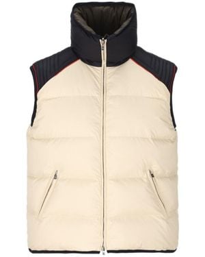 Loro Piana Reversible High-Neck Gilet - Natural