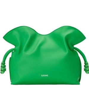 Loewe Drawstring Shoulder Bag - Green