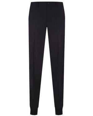 Prada Buttoned Tapered Leg Pants - Blue