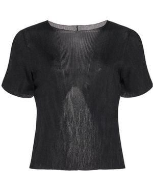 The Row Short-Sleeved T-Shirt - Black
