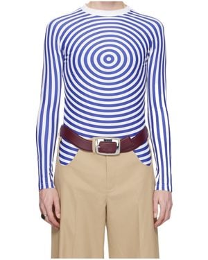 Jean Paul Gaultier The Target Top - Blue