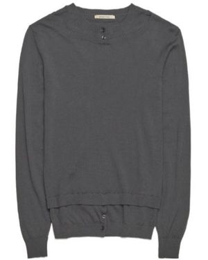 Paloma Wool Giacos Layered Sweater - Gray