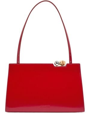 Jacquemus Smooth Leather Shoulder Bag - Red