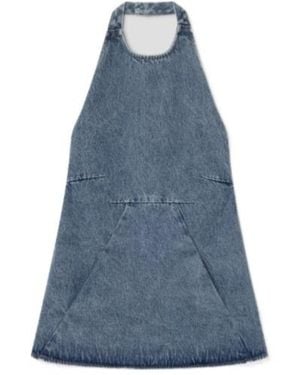 GIMAGUAS Sleeveless Denim Top - Blue