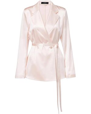 JOSEPH Joubert Double-Breasted Blazer - Pink