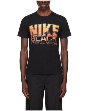 Comme des Garçons Comme Des Garçons X Nike Logo T-Shirt - Black