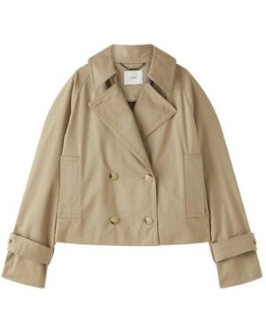 JOSEPH Zago Double-Breasted Coat - Natural