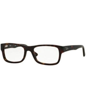 Ray-Ban Logo Flat Mirror - Brown