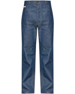 Moschino Slightly Tapered Leg Jeans - Blue